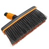 Fiskars 1001417 Cepillo para terrazas, 29x7x28 cm, Black/Orange