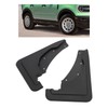 HECASA Front Splash Shield Compatible with 2021-2024 Ford Bronco Sport