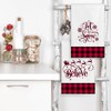Ohok Pack of 4 Christmas Towels 45 x 65 cm,