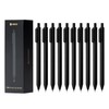 Kaco Gel Pens, 0.5 mm Fine Point, Black Ink 10