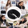 Fillable Travel Neck Pillow for Clothes Storage – Stuffable Pillow