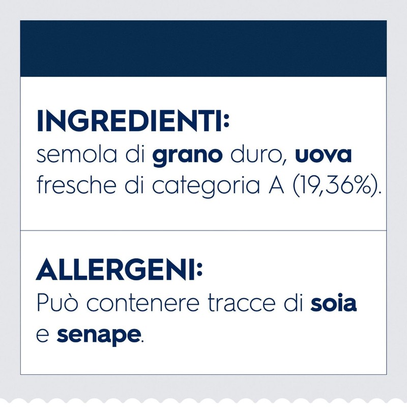 Barilla Pasta all'Uovo, le Emiliane Fettuccine, 500g
