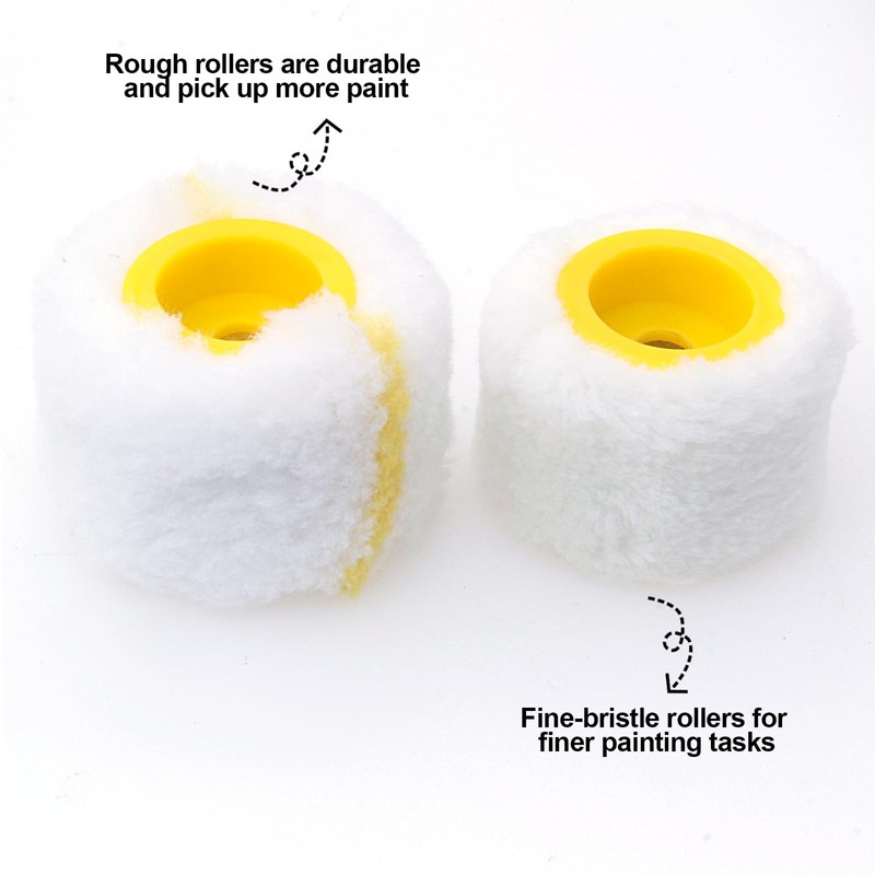 Pipe Paint Roller with Handle kit for Round Gas Pipe,