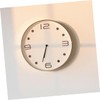 ABOOFAN 1Set DIY Wall Clock Numerals Kit Natural Wood Texture