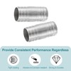 sourcing map 2Pcs 32x65mm Hose Barb Equal Pipe Fitting, 304