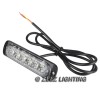 ZEEZ 2X White&Amber 6 LED Emergency Hazard Warning Caution Beacon