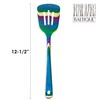 Totally Bamboo Baltique Mumbai Collection 12-1/2" Wooden Slotted Spatula, Safe