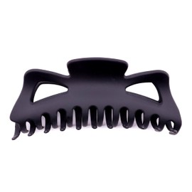 Mytoptrendz® 2 Pcs 13.5cm Jumbo Classic Claw Clips For Up Do Hair Accessory (Black)