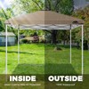 8x8ft Replacement Canopy Top with Air Vent, Waterproof & UV