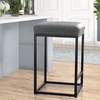 Maison Counter Height 24 Inch Bar Stool for Kitchen Counter