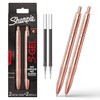 Sharpie S-Gel, Gel Pen, Copper Metal Body, Medium Point (0.7mm),