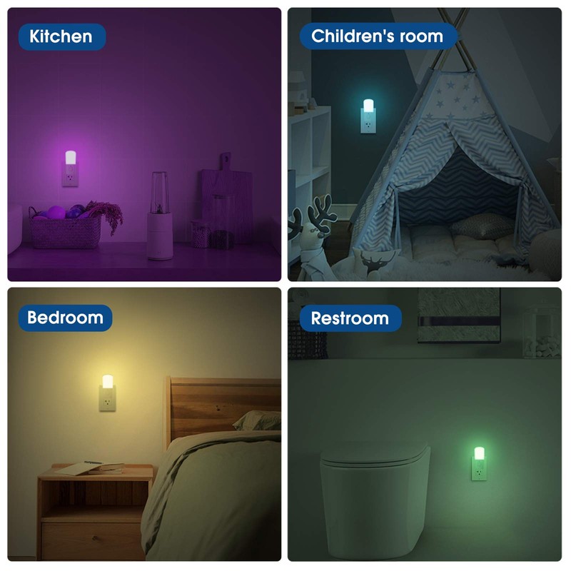 LOHAS LED Night Light Kids, Plug in LED Night Lights