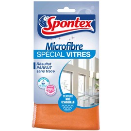 Spontex 1 x Microfibre Cloth for Glass Panes