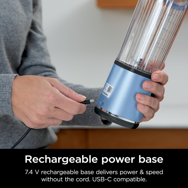 Ninja Blast Portable Blender, Cordless, 18oz. Vessel, Personal Blender For-Shakes