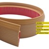 3.3ft Floor & Carpet Threshold Transition Strip, Vinyl Self Adhesive