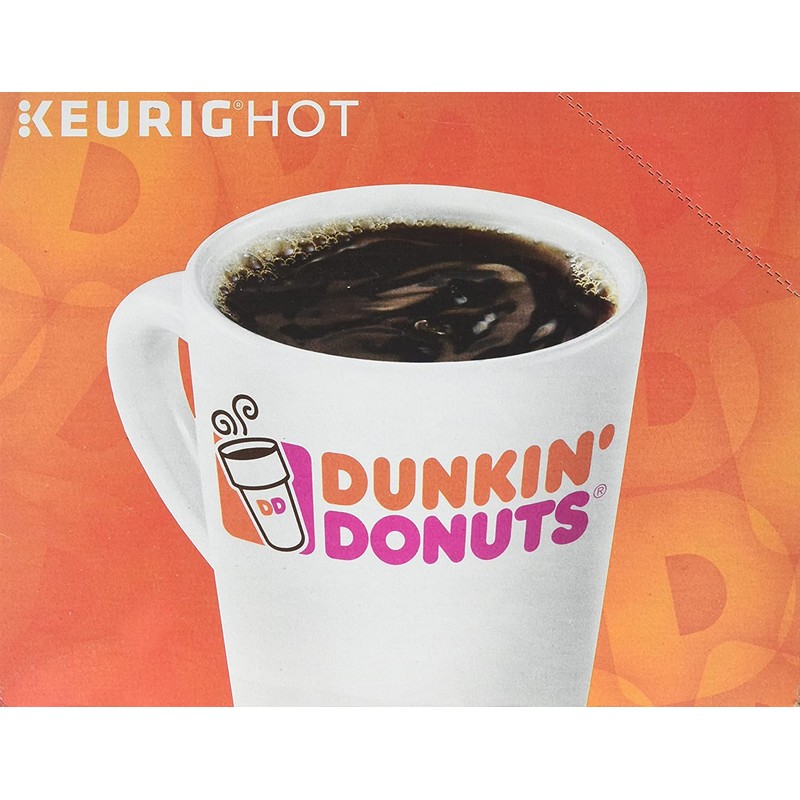 Dunkin Donuts 0846 K-Cup Pods, Decaf, 24/box