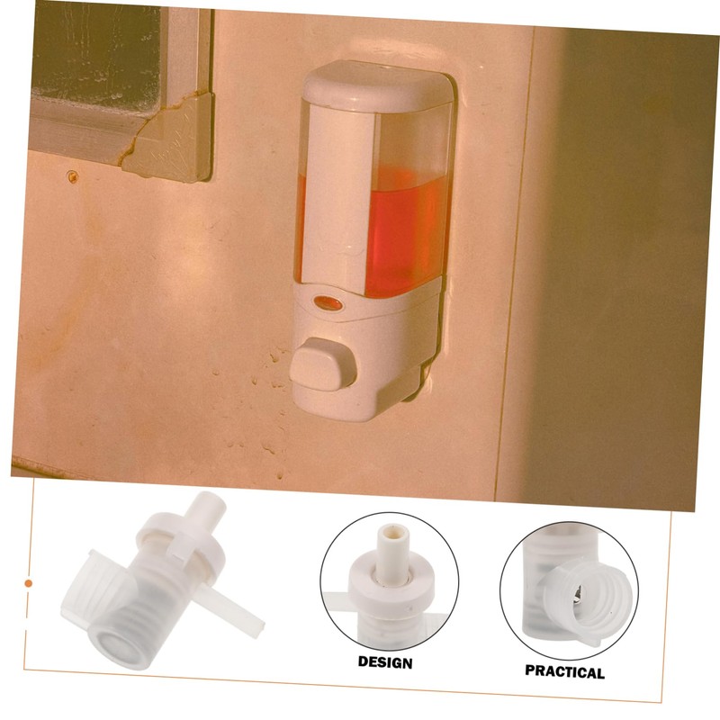 Levemolo 2pcs Replacement Pump for Soap Dispenser Shampoo Dispenser Bottle