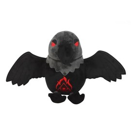 Pacific Giftware Raven Plush, 11-inch Length, Toy, Unisex, Gift