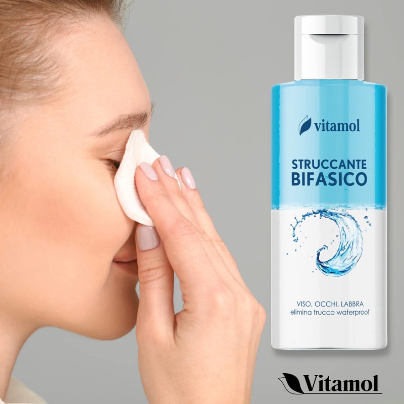 Vitamol Face/Eye Makeup Remover - 125ml