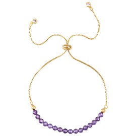 Dainty Cute Hand Made Gold Bracelets for Women Gemstone Beaded Bracelets Trendy Bracelets for Daily Birthday Wedding Gifts Bridesmaid Gifts Graduation Teacher gifts (#B3325)