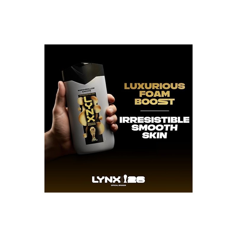 Lynx Limited Edition FIFA Fine Fragrance Collection Marshmallow Smoke Premium