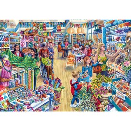 Gibsons Crafters Paradise 250XL Piece Jigsaw Puzzle | Beautiful Colourful Jigsaw Extra Large Piece Puzzle for Adults | Sustainable Premium 100% Recycled Board Great Gift for Adults Gibsons Games