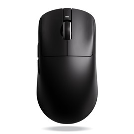ATK VXE Dragonfly R1 Series mouse inalámbrico para juegos, ultraligero (48-55 g), sensor PixArt PAW3395/3395 SE, DPI ajustable hasta 26.000 (R1 Pro Max, negro)