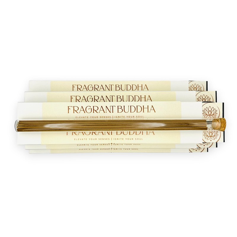 Fragrant Buddha Premium Hoi-An Agarwood Incense Sticks (Long 10g) Handmade