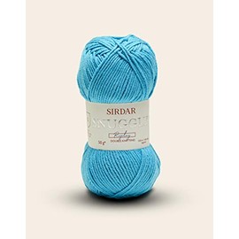 Sirdar Snuggly Replay DK Double Knitting, Sea Blue Splash (120), 50g