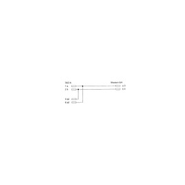 InLine TAE-N - RJ12 6m - telephony cables (TAE-N, RJ12)