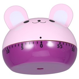 LIFKOME Cute Rabbit Kitchen Timer Manual Countdown Timer Essential Cooking Tool for Management for Baking and Cooking