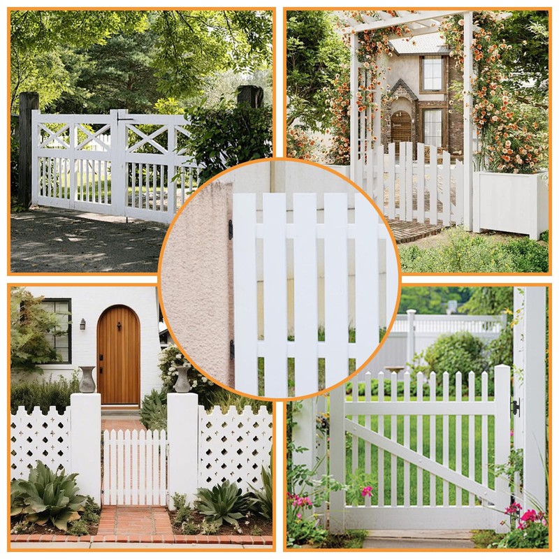 Rasugarlary Heavy Duty Gate Hinges, Wall Mount Gate Hinge with