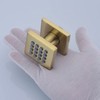 4 pcs Brass Square Body Spray Shower Jets High Pressure