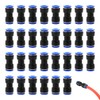 Pneumatic Connectors 4 mm, Hose Connector 4 mm, Quick Coupling