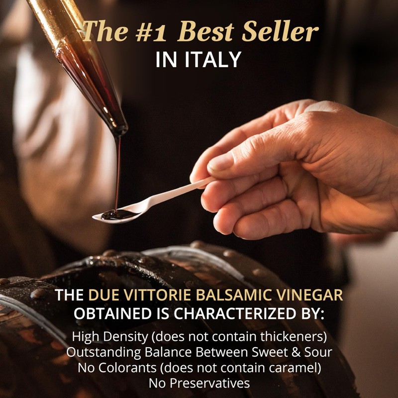 Due Vittorie Oro Gold Premium Edition Balsamic Vinegar Gift Set