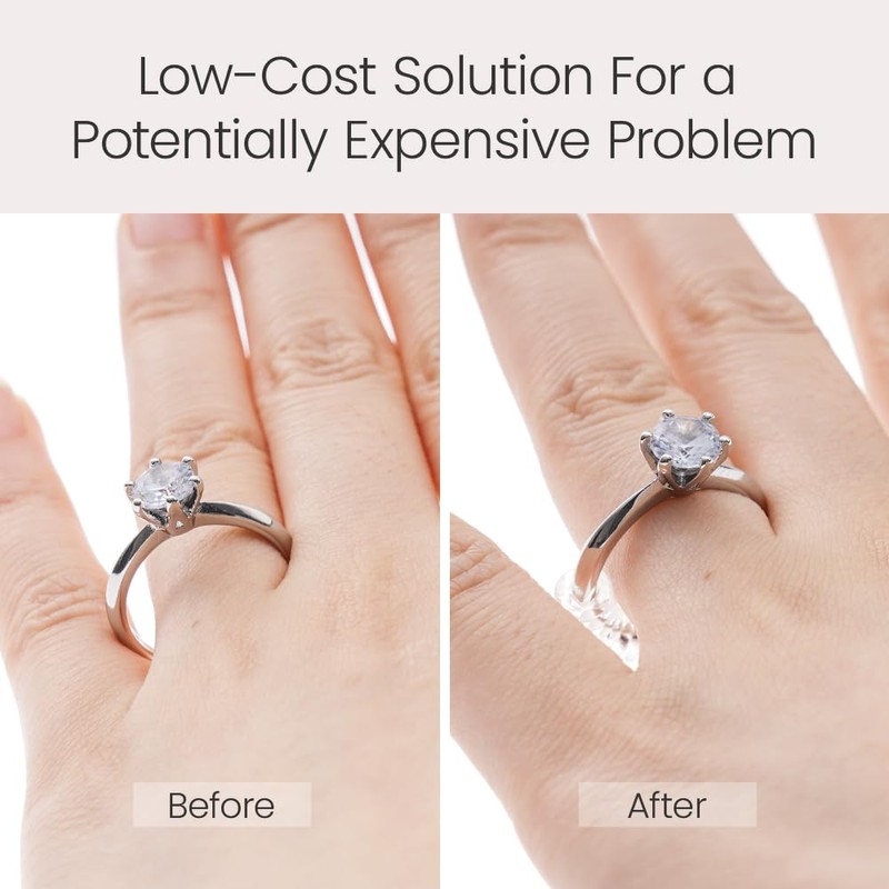Meowoo Ring Sizers for Loose Rings, 12 pcs Coil Ring