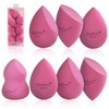 Unfovi Makeup Sponge Set (4 Shapes 7 pieces) - Latex-Free
