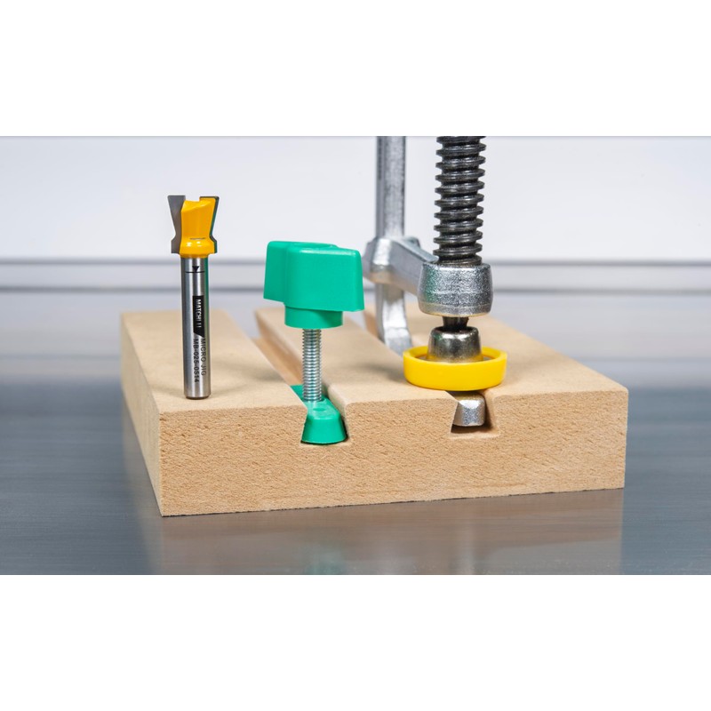 MICROJIG MatchFit Dovetail & Relief Router Bit Bundle – Precision