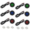 EPLZON 6 Pieces Digital Voltmeter DC 4-100V, 2 Wires 3-Digit