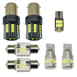 Room Lamp, Sambar, KV3, KV4, Subaru Back Lamp, Car Width Light, License Plate Light, Super Explosive Light, White Wedge Ball, Genuine Replacement LED Light, Set of 7