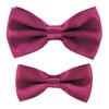 axy Father-son partner look bow tie, already tied, in various