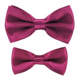 axy Father-son partner look bow tie, already tied, in various colours, bow ties for men, children, boys, ideal for festivals, photo shoots, weddings, FLIP1, lilarot