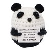 Teppich Panda Cute Knitted Emotional Support Ornament