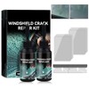 2PCS Windshield Crack Repair Kit,2025 Upgraded Cracks Gone Glass Repair