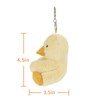 Apricot Lamb Purse Charm Cute Toys Plush Yellow Duck Stuffed