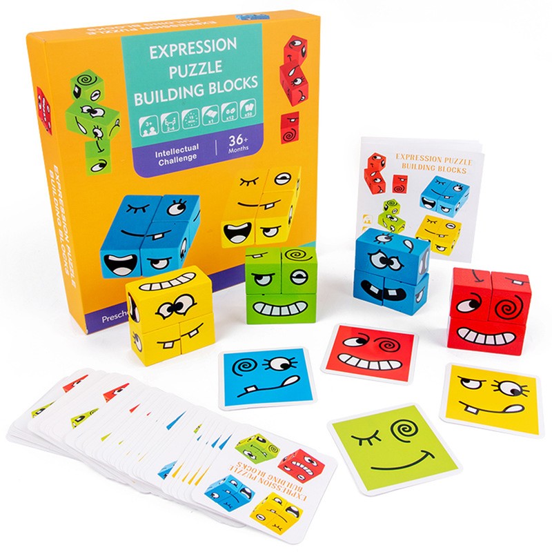 Kids Puzzle Toy Children Thinking Training Baby Wooden Puzzle Jigsaw