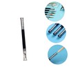 Operitacx Metal 8pcs Plain Pencil Holders Double-ended Pencil Extenders for