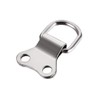 uxcell D Ring Picture Hangers, 36mm x 22mm Silver Tone