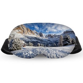 Ski Goggles Protection, Case for Snowboard Goggles, Ski Goggle Cover, Winter Gear for Goggles, Protective Cover for Goggles, Accessories to Protect Against Scratches, Mountain Winterland [165]