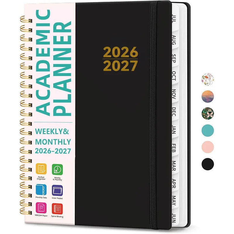 2026–2027 Academic Planner for School & Work – Hardcover Weekly